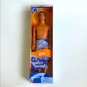 Barbie’s 2001 Palm Beach Ken in unopened box.